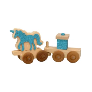 Blue Glitter Unicorn